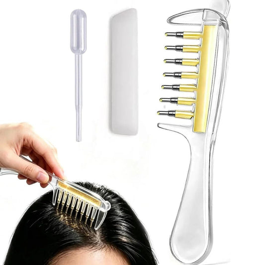 Refillable Scalp Serum Applicator Comb