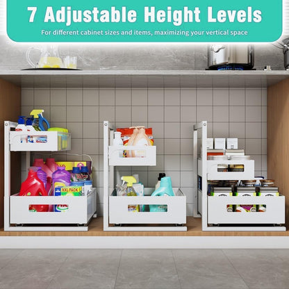 TidySlide™ — Small Space, Big Relief. No More Digging