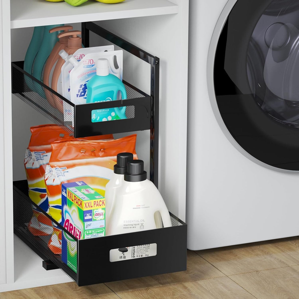TidySlide™ — Small Space, Big Relief. No More Digging