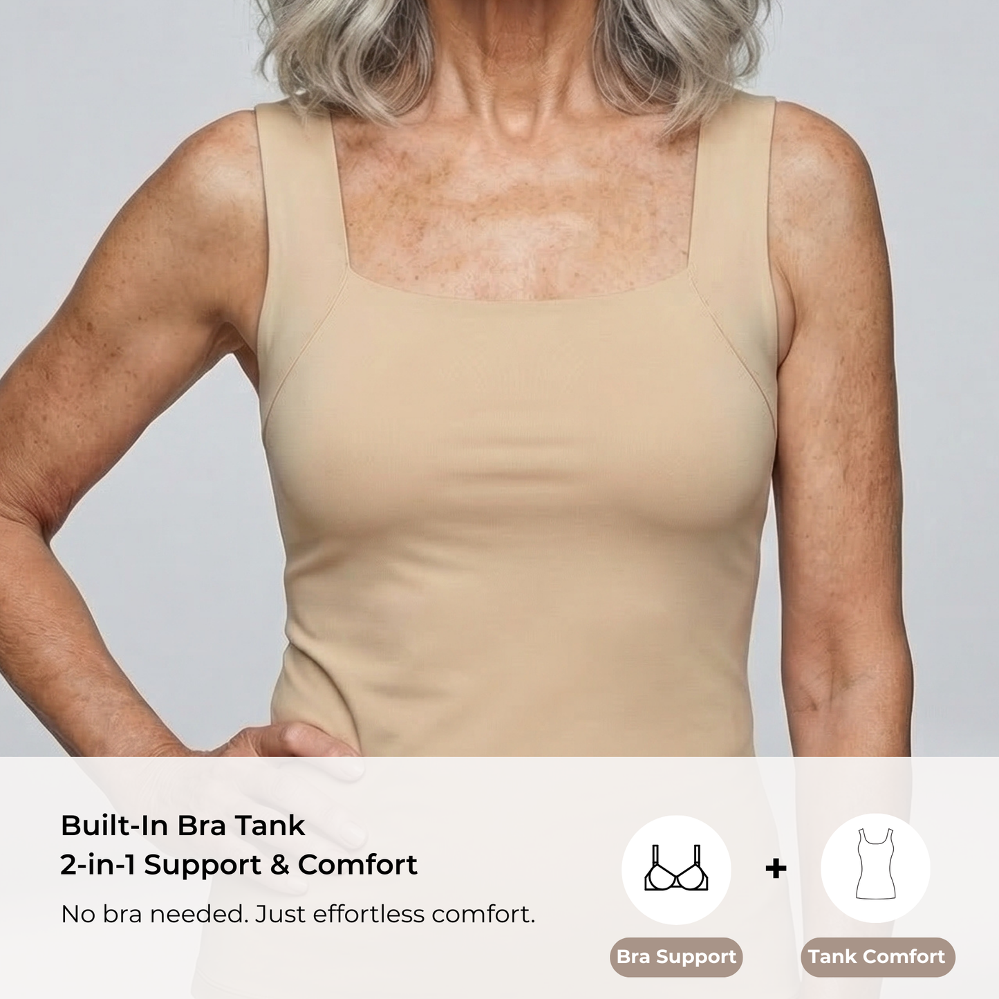 Built-In Bra Comfort Tank