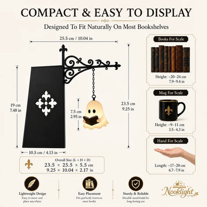 NookSpirit™ — One Little Ghost. Your Shelf, Reborn as a Sanctuary.