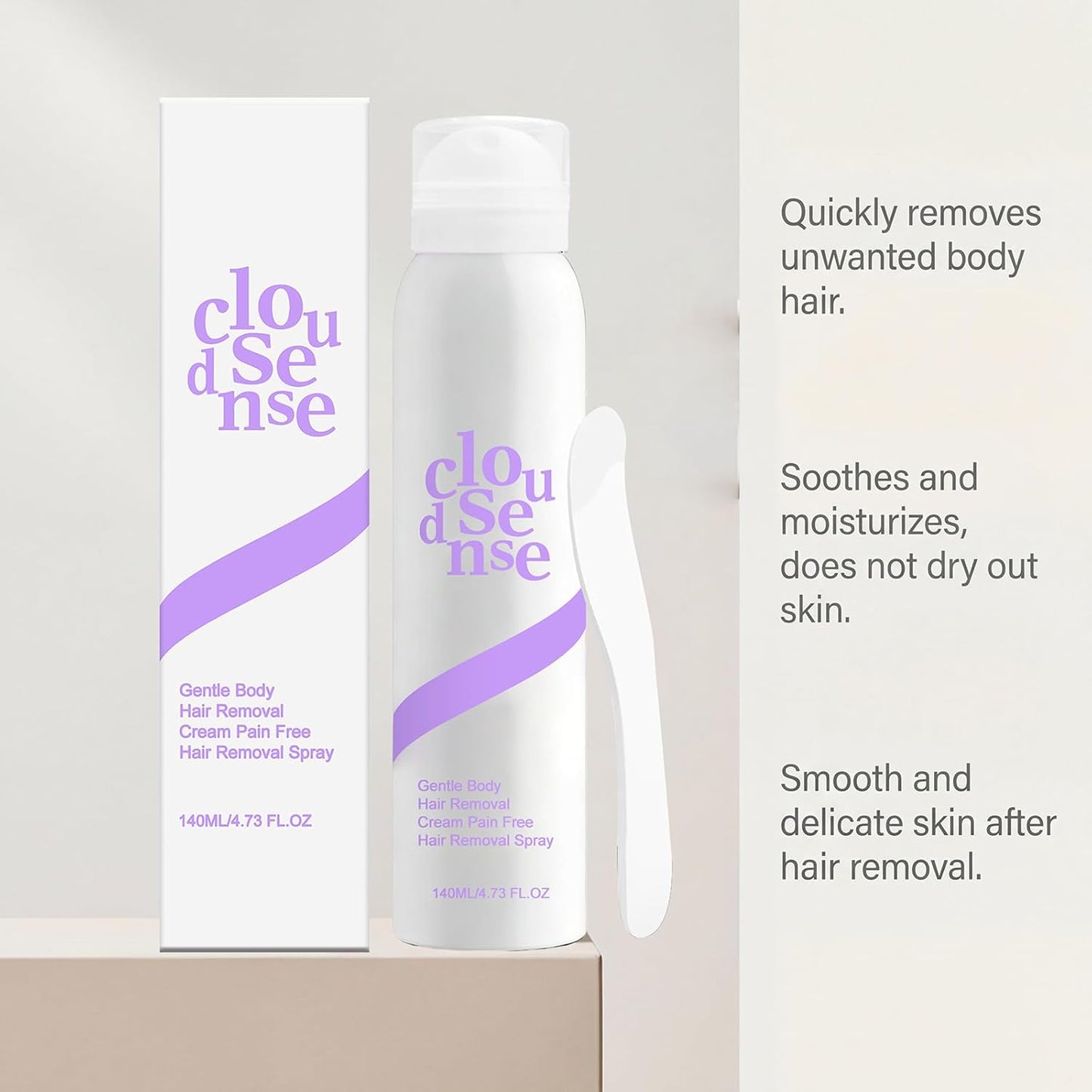 Bikini Pain-Free Hair Removal Cream for Sensitive Skin
