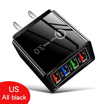 PowerHub™ 4-Port Travel Charger 3.0 + AI Performance Boost