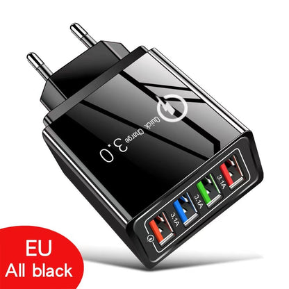 PowerHub™ 4-Port Travel Charger 3.0 + AI Performance Boost