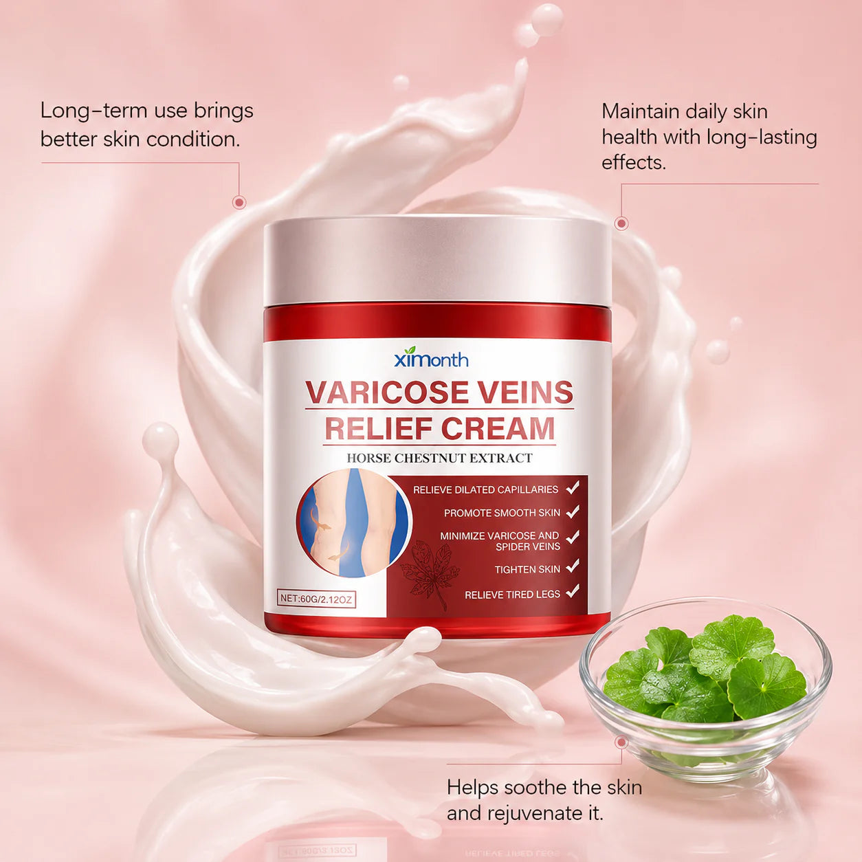 Varicose Veins Relief Cream for Legs