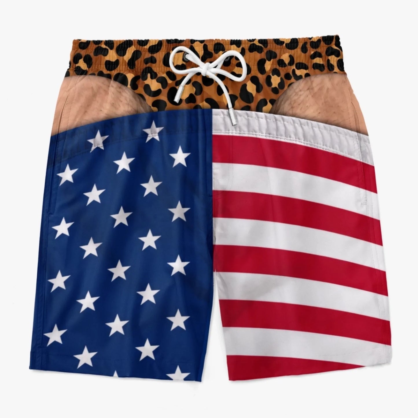 Patriotic Men Swim Trunks — The Prank That Never Gets Old