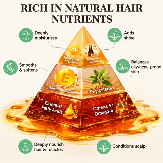 100% Raw Batana Oil – Nourish, Strengthen & Shine