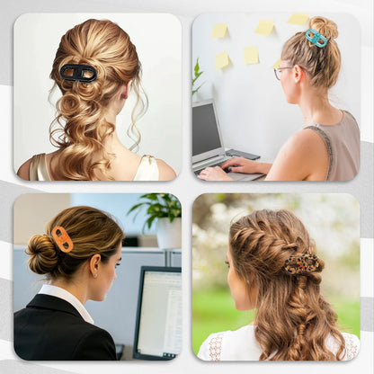4Pcs Magnetic Hair Styling Clips Set