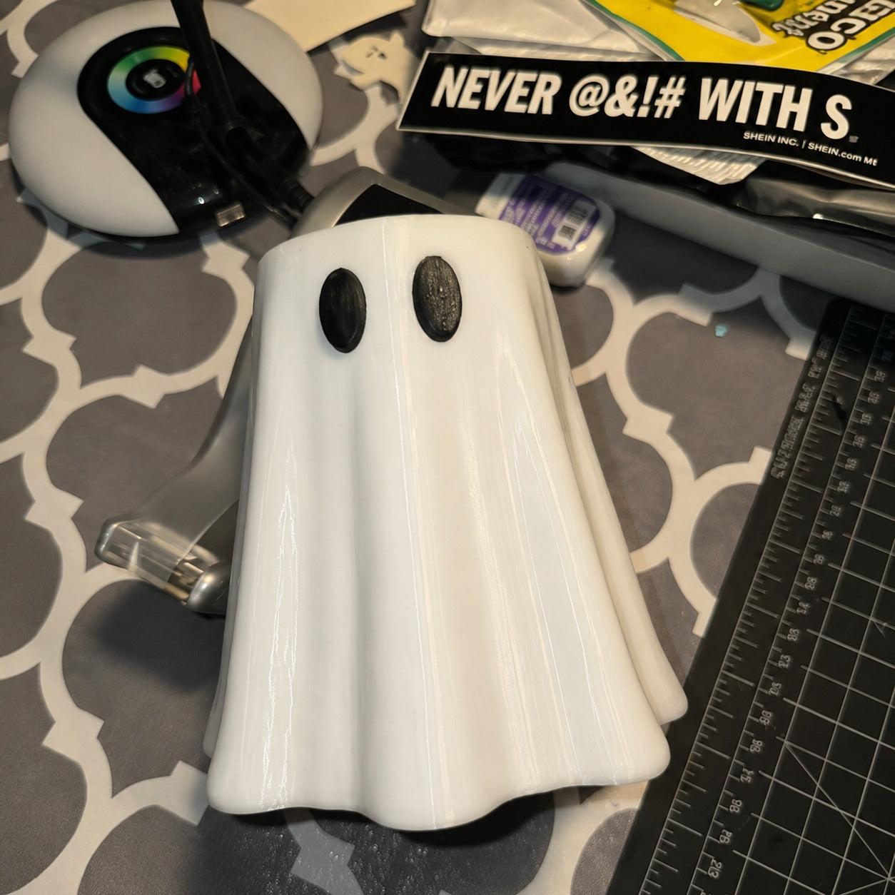 BooCozie™ — Your Drink's New Favorite Ghost.