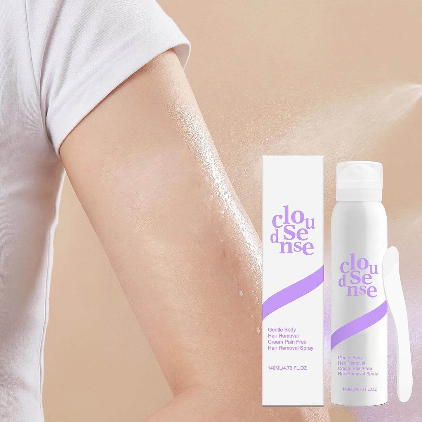 Bikini Pain-Free Hair Removal Cream for Sensitive Skin