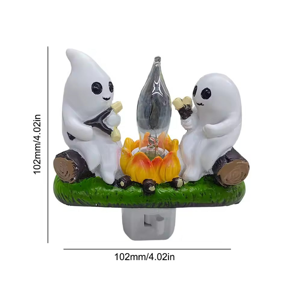 GlowCamp™ — A Little Ghost, A Warm Campfire.