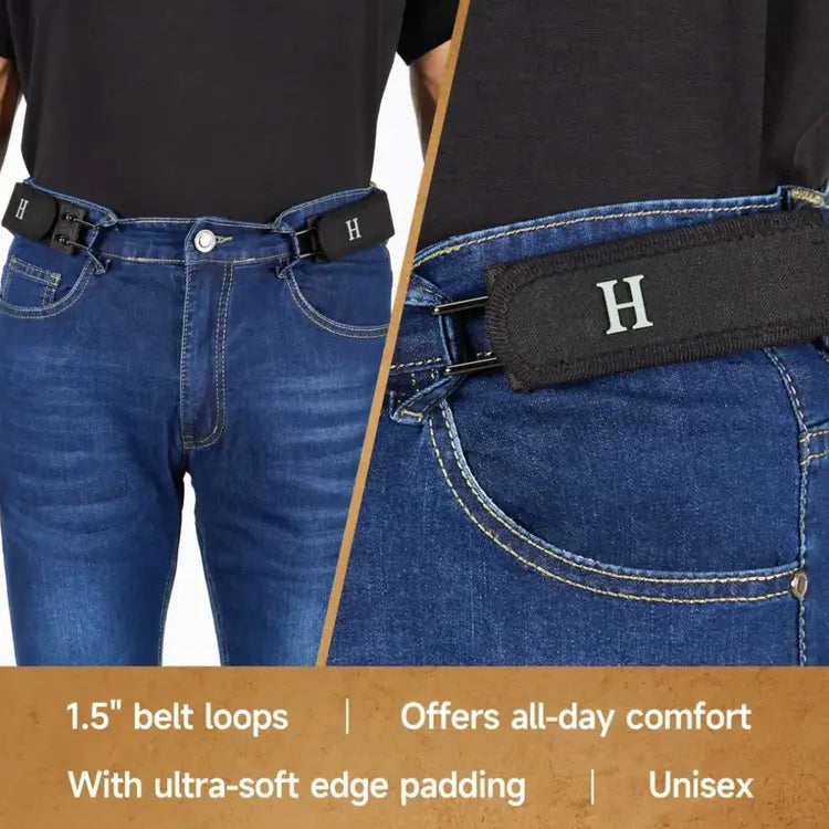 BeltBro Pro Elastic Belt – No Buckle. No Pain. No More Adjusting.
