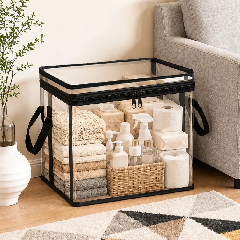 🔥Last Day 50% OFF🎁 Transparent Large-Capacity Storage Bag