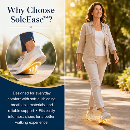 SoleEase™ Cushion Support Insoles