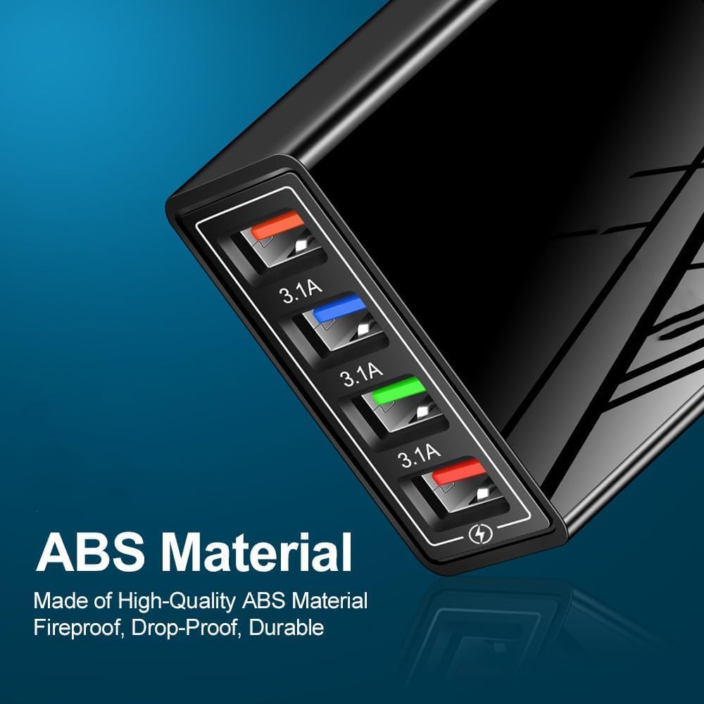PowerHub™ 4-Port Travel Charger 3.0 + AI Performance Boost