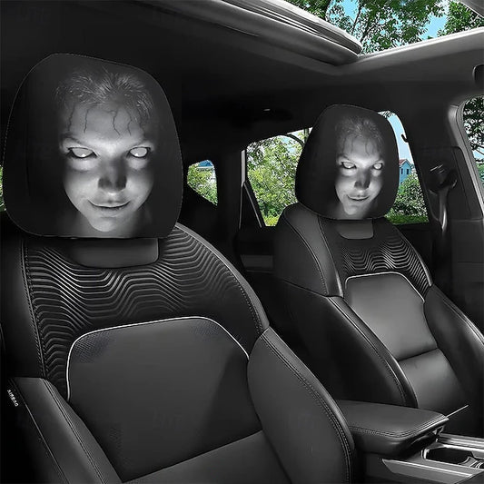 BooBuddy™ – Spooky Car Headrest Cover