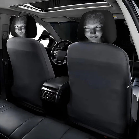 BooBuddy™ – Spooky Car Headrest Cover