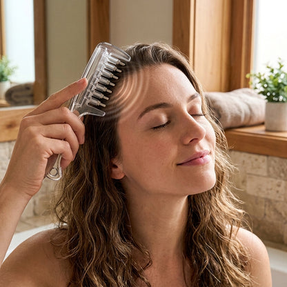 Refillable Scalp Serum Applicator Comb