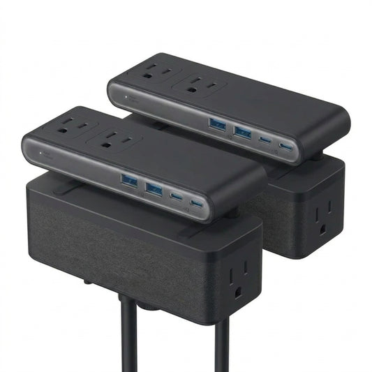 PowerHub™ 10-in-1 Desk Clamp Power Strip with USB-C