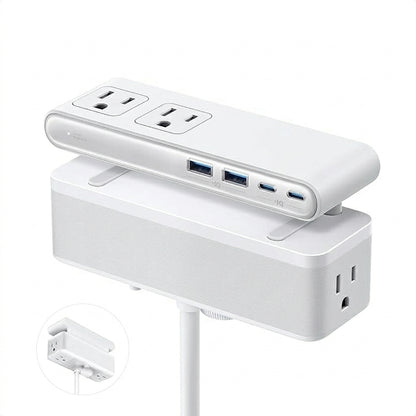 PowerHub™ 10-in-1 Desk Clamp Power Strip with USB-C