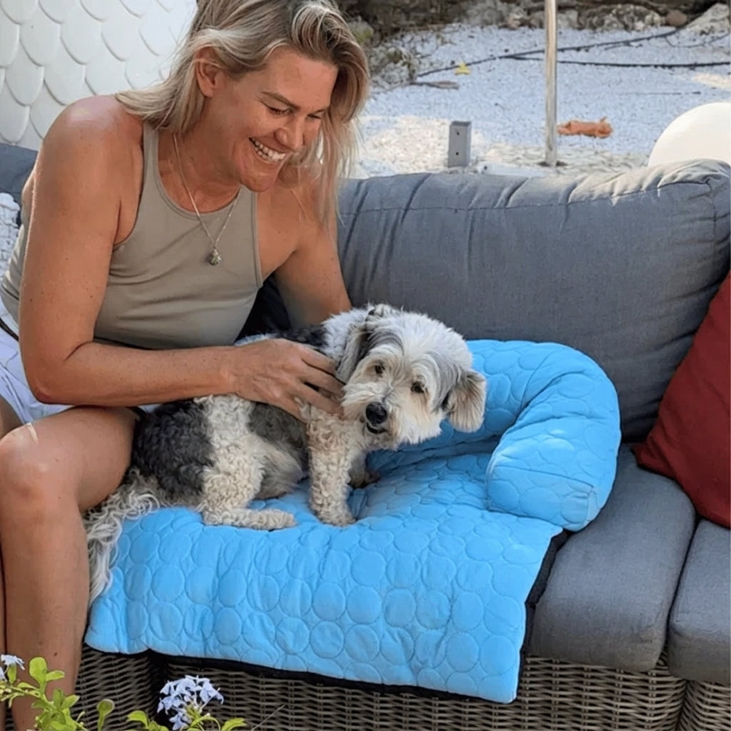 Self-Cooling Dog Bed for Sofa Protection