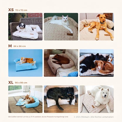 Self-Cooling Dog Bed for Sofa Protection