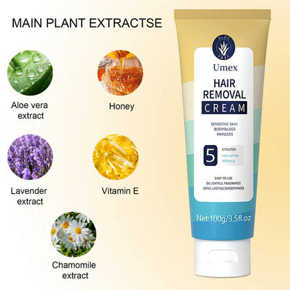 Umex Smooth Hair Removal Cream For Sensitive Skin