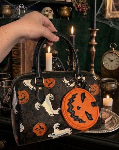 PumpkinPurse™ Jack-O'-Lantern Coin Purse