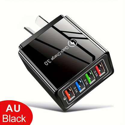 PowerHub™ 4-Port Travel Charger 3.0 + AI Performance Boost