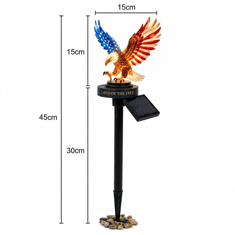 🔥LAST DAY 50% OFF – Solar Eagle Garden Light