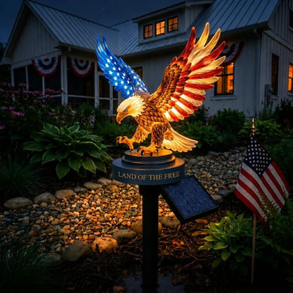 🔥LAST DAY 50% OFF – Solar Eagle Garden Light
