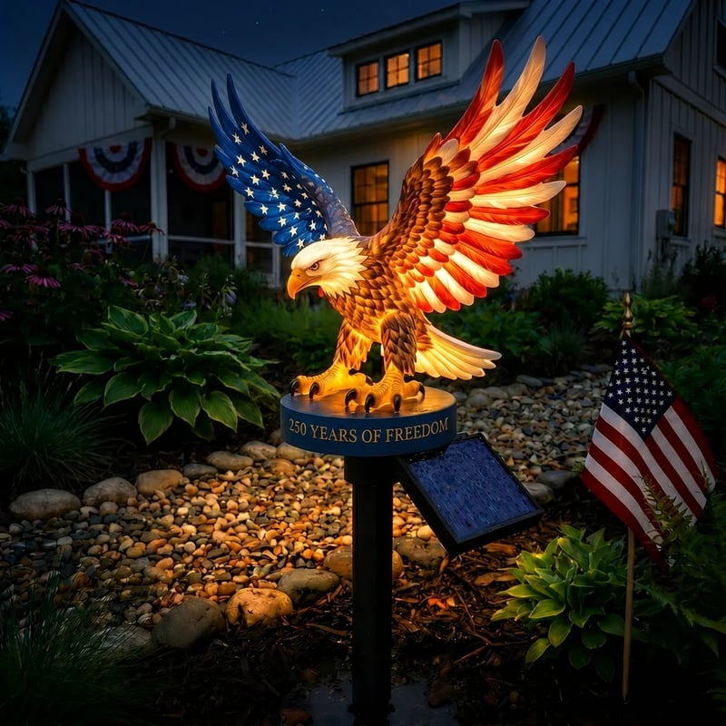 🔥LAST DAY 50% OFF – Solar Eagle Garden Light