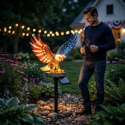 🔥LAST DAY 50% OFF – Solar Eagle Garden Light