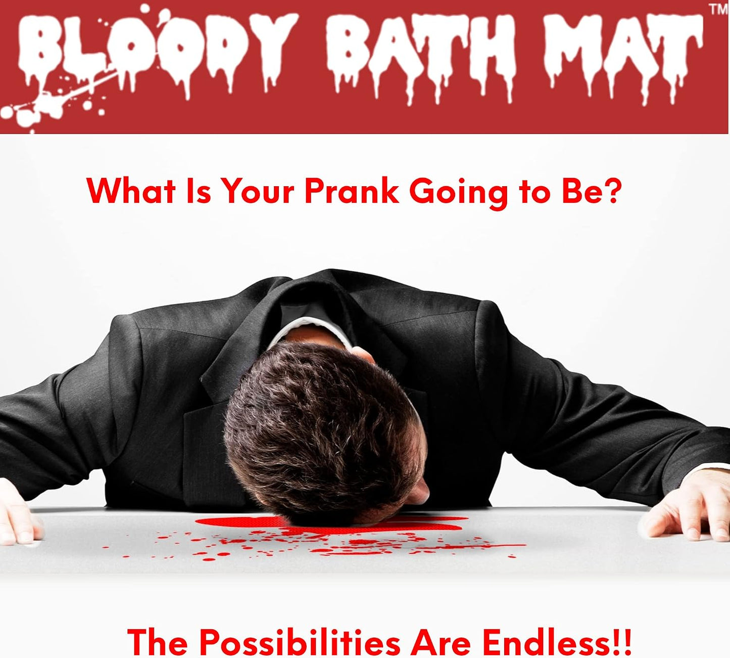 CrimsonStep Pro™ – Halloween Blood Bath Mat