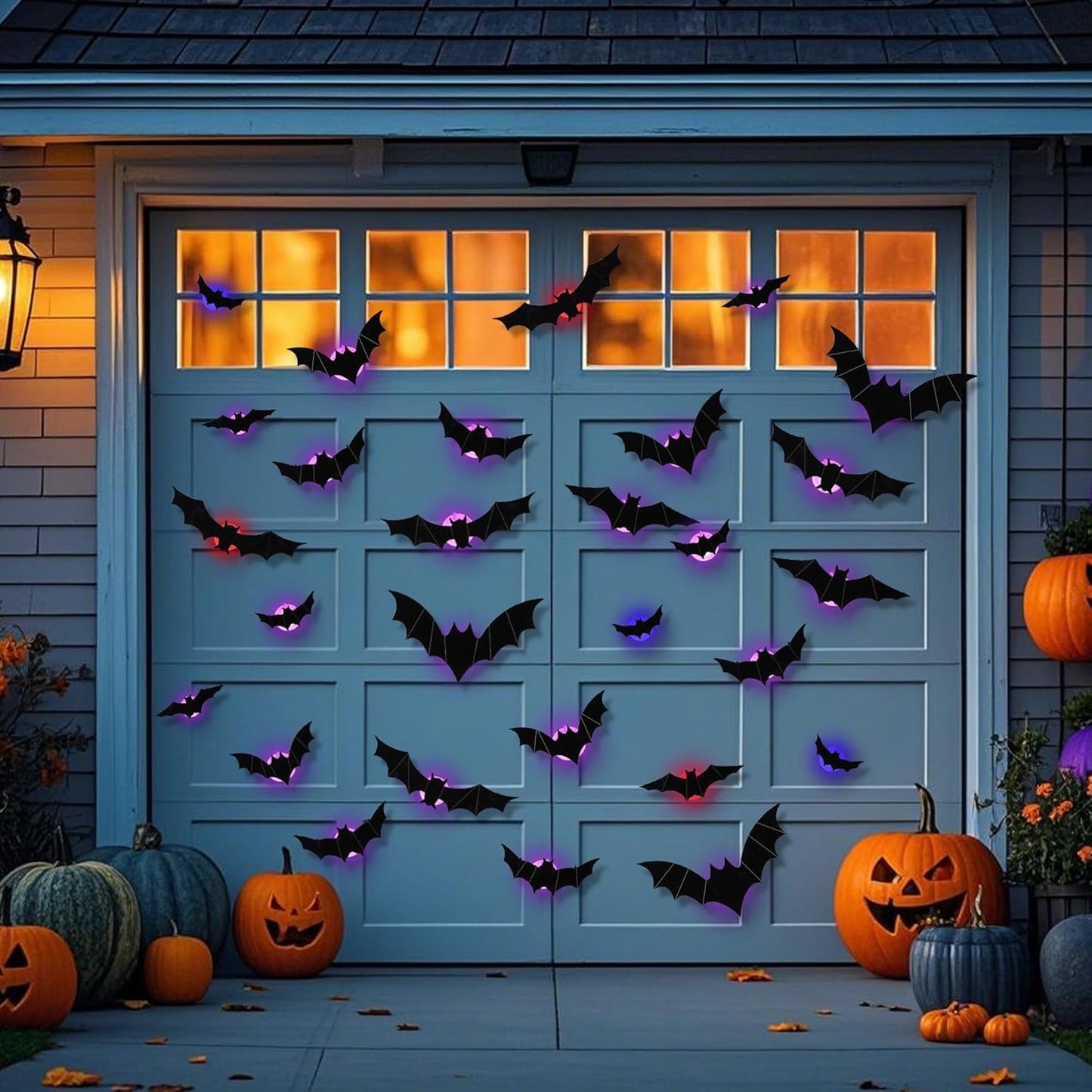 BatVibe Pro™ – LED Flying Bat Halloween Decor Set