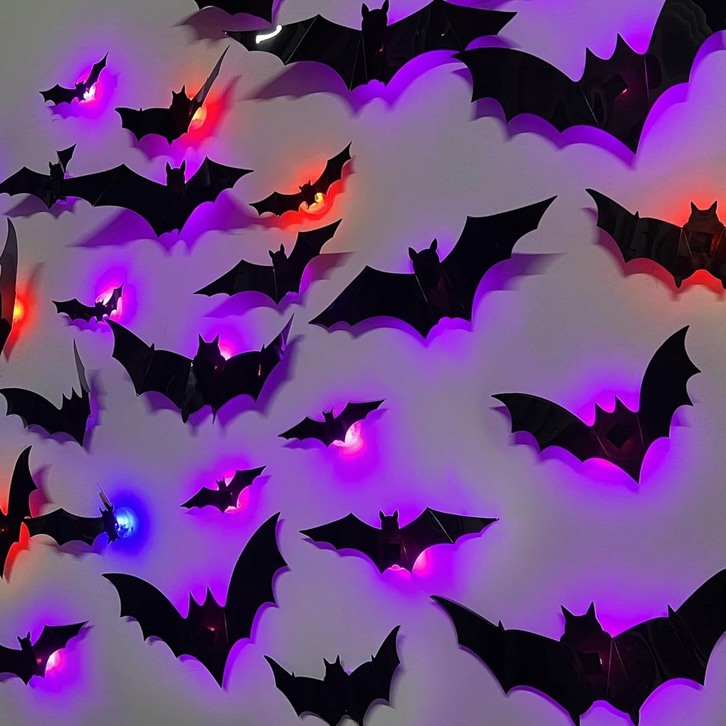 BatVibe Pro™ – LED Flying Bat Halloween Decor Set