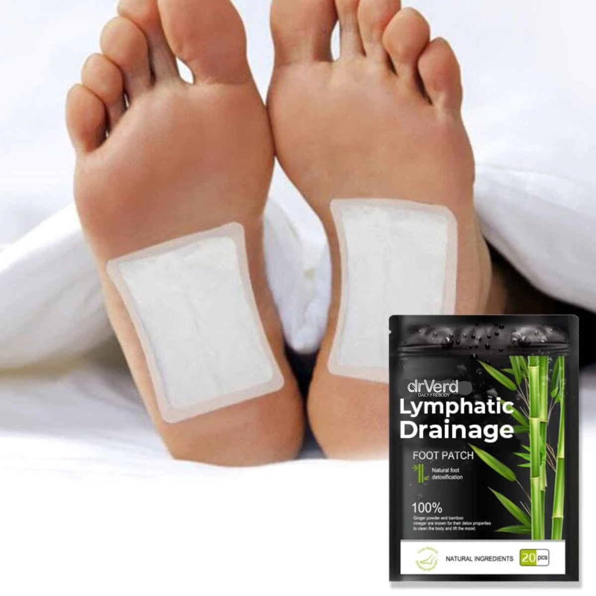 Detoxplus™ Lymphatic Drainage Foot Pads