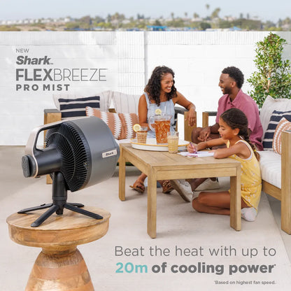 Shark FlexBreeze Pro Mist — Beat the Heat, Indoors or Out