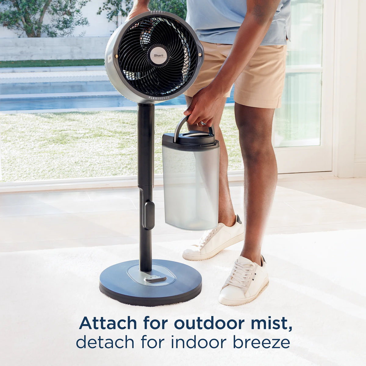Shark FlexBreeze Pro Mist — Beat the Heat, Indoors or Out