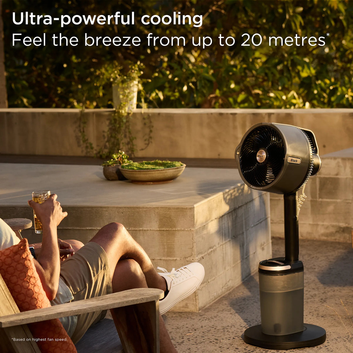 Shark FlexBreeze Pro Mist — Beat the Heat, Indoors or Out