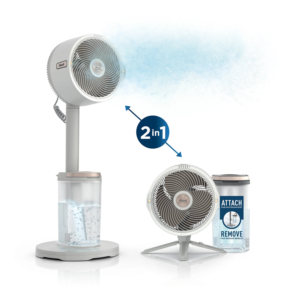 Shark FlexBreeze Pro Mist — Beat the Heat, Indoors or Out