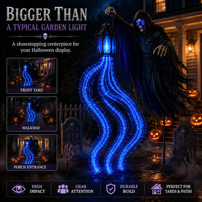 🎁Today 50% OFF🎁💀Halloween Soul Harvester Animated Garden Light