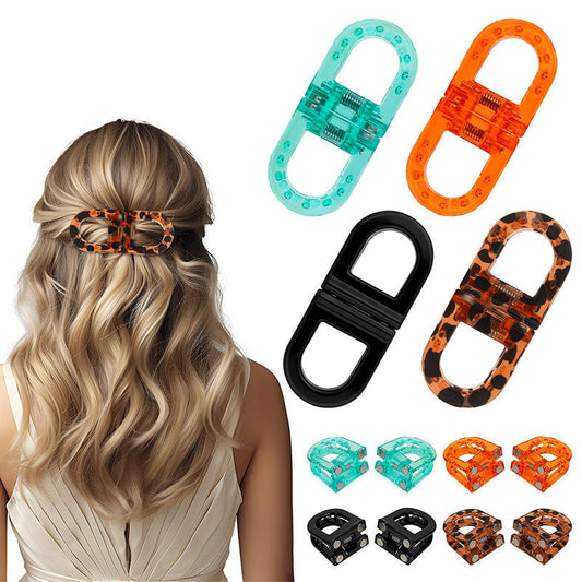 4Pcs Magnetic Hair Styling Clips Set