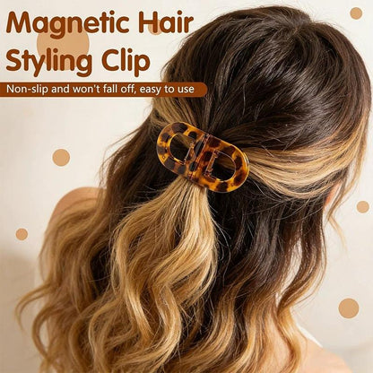 4Pcs Magnetic Hair Styling Clips Set