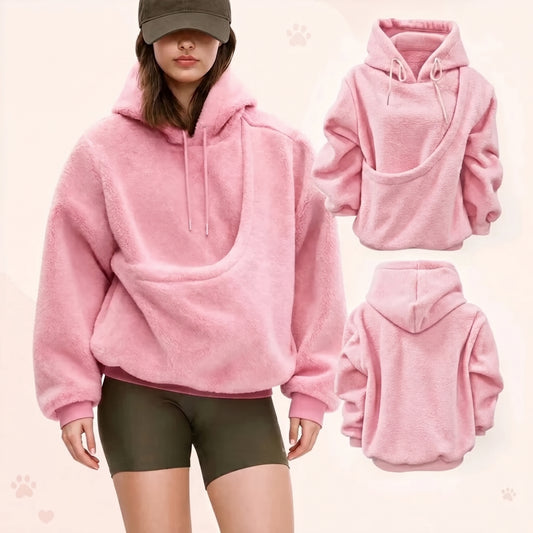 Sherpa Pet Carrier Hoodie