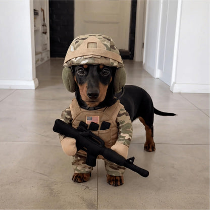 Pet Tactical Soldier Outfit