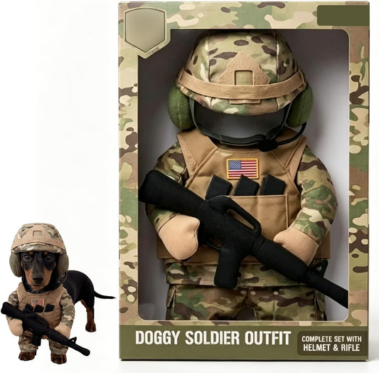Pet Tactical Soldier Outfit