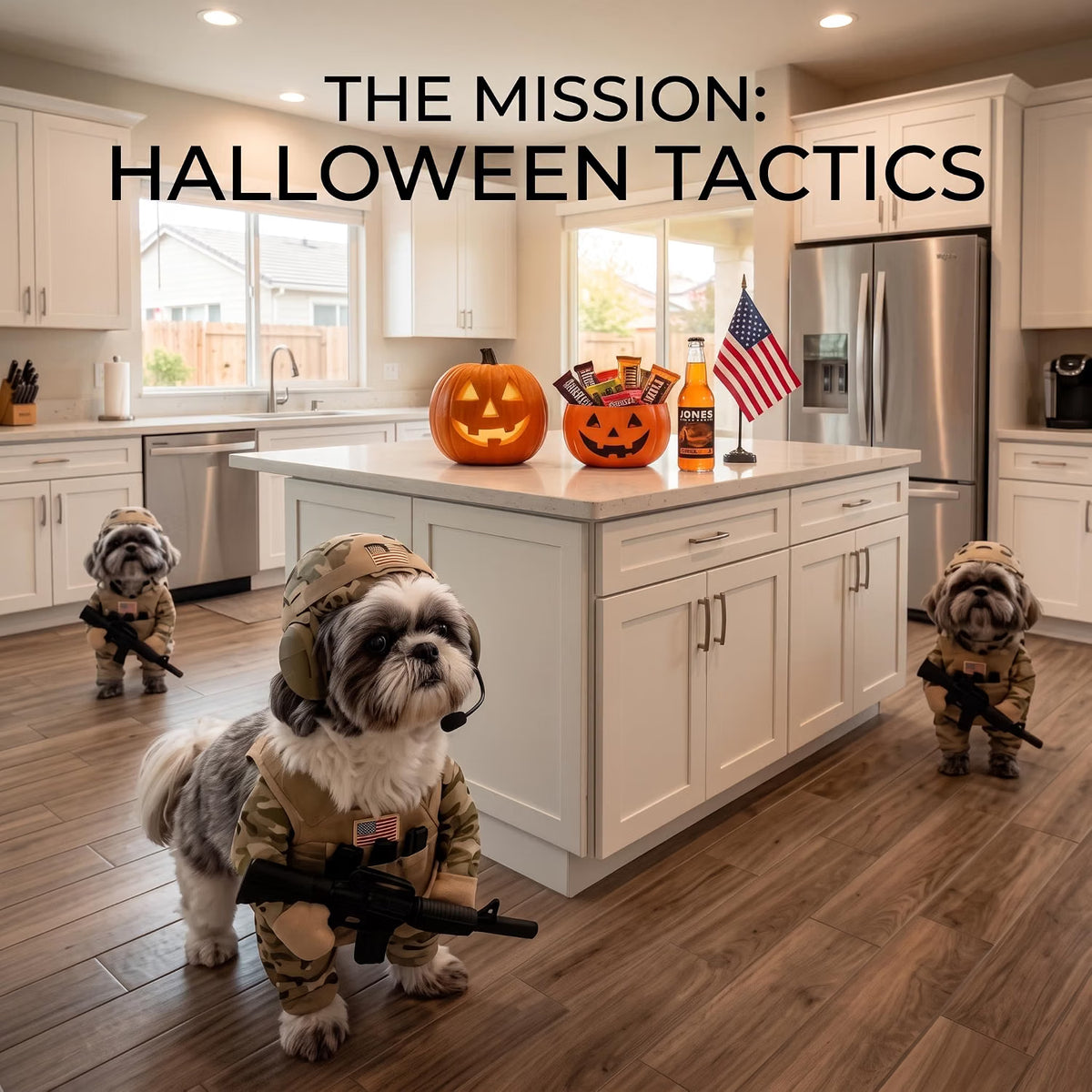 Pet Tactical Soldier Outfit