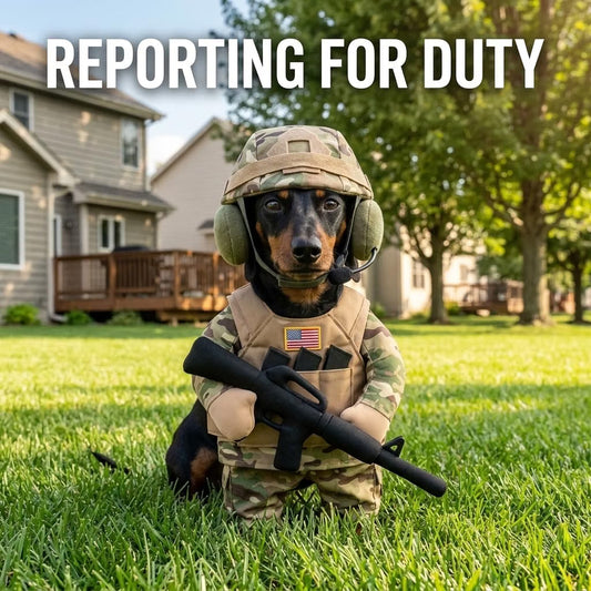 Pet Tactical Soldier Outfit