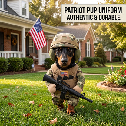 Pet Tactical Soldier Outfit